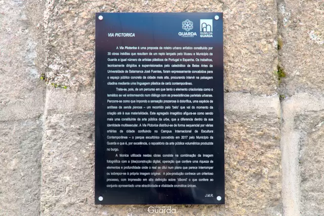 Via Pictorica - Apresentação do roteiro pelo Diretor do Museu da Guarda (foto de 2021)