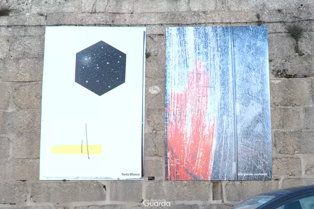 Via Pictorica - Obras de Tania Banco (Léon, Espanha) e Margarida Lourenço (Portugal) - (foto de 2021)